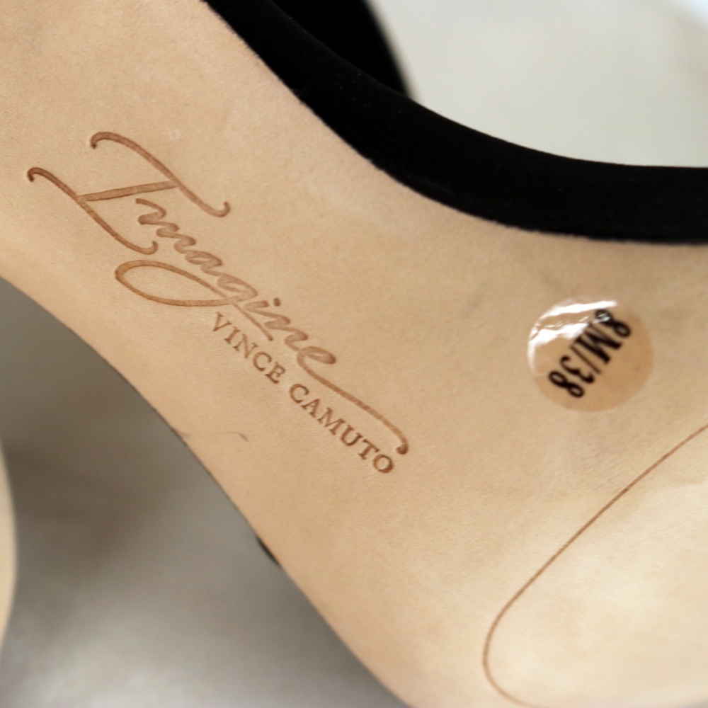 Vince Camuto Satin Heels Size 8 – Elegant Event / Bridal / Evening Sandal - Picture 7 of 8